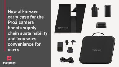 New all-in-one carry case for the Pro3 camera boosts supply chain sustainability and increases convenience for users teaser