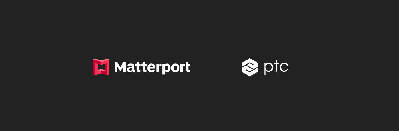 Matterport and PTC Logos
