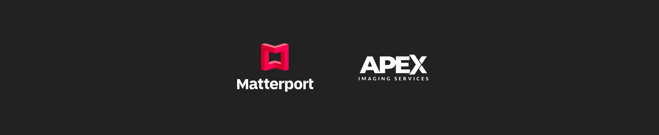 Matterport and Apex Logos