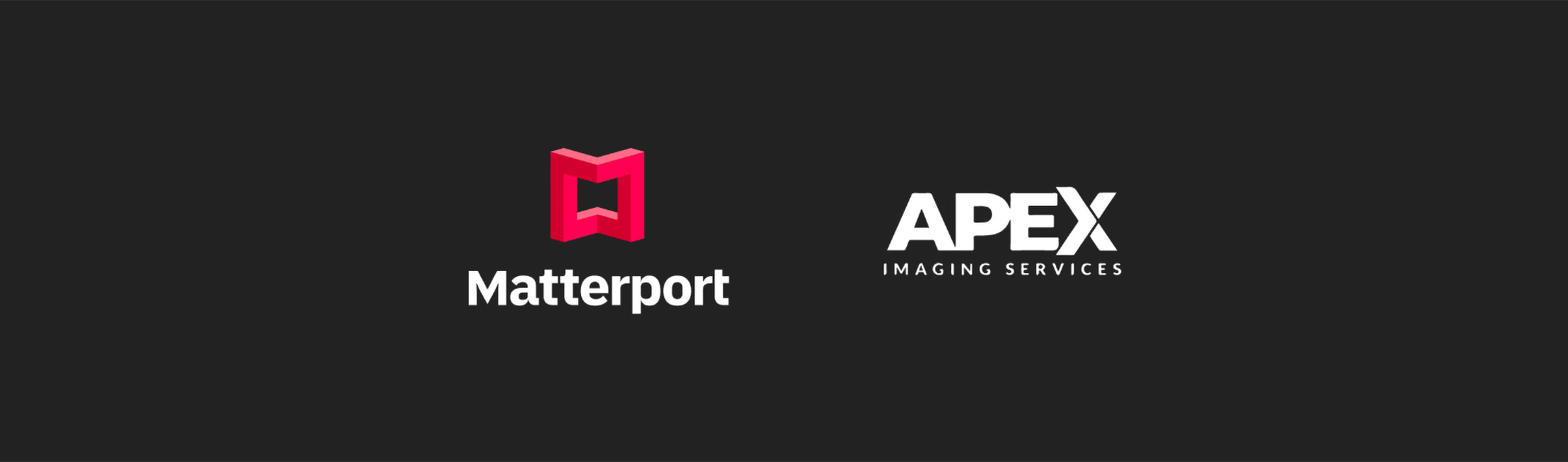 Matterport and Apex logos