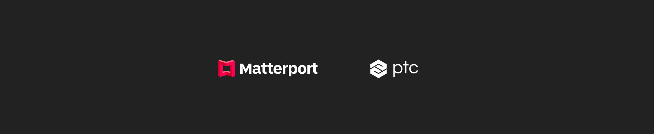 PTC and Matterport Logos