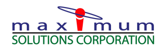 Maximum Solutions Logo