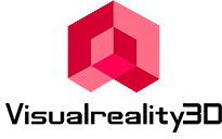 Visual Reality 3D Logo